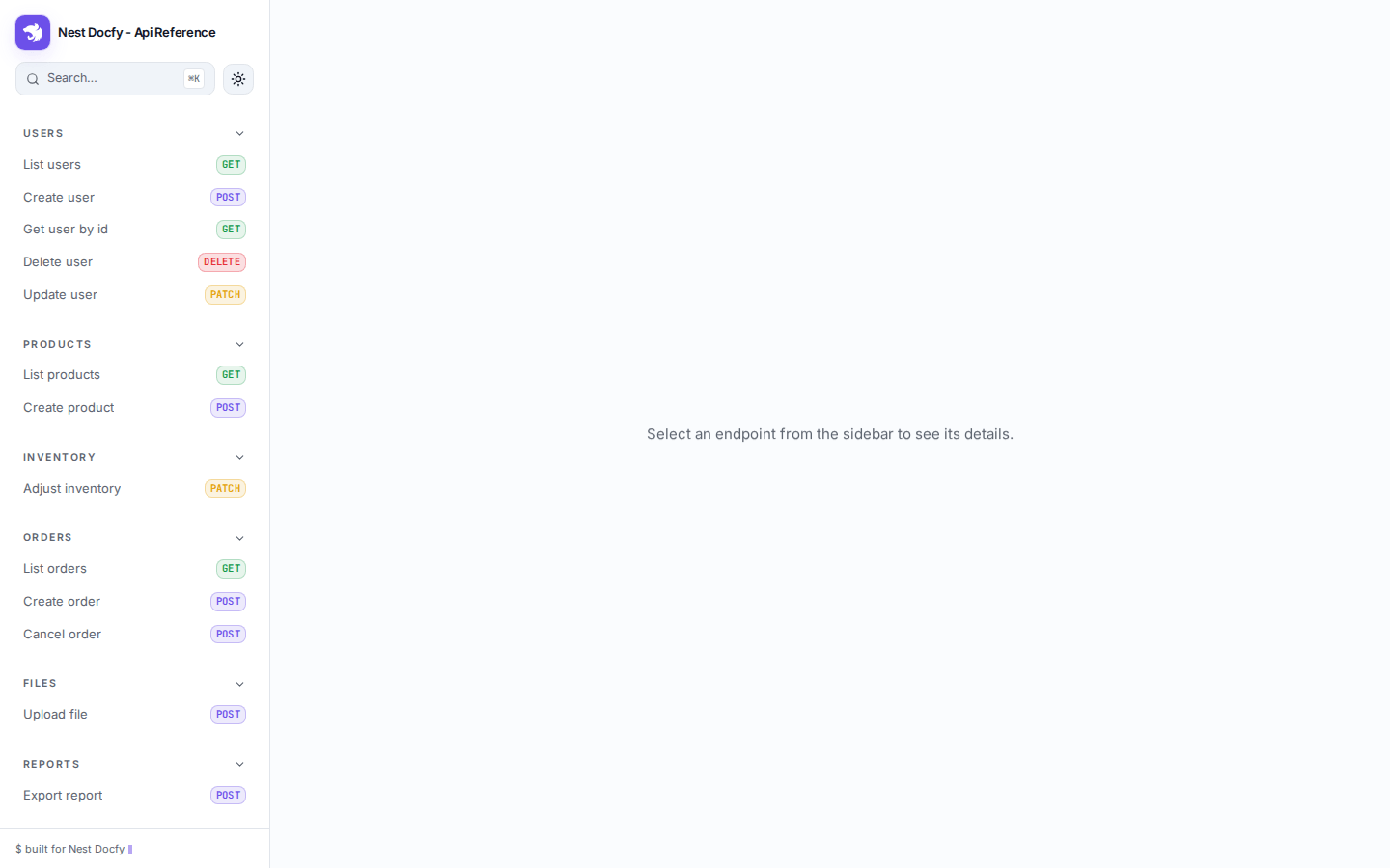 docfy-ui overview